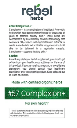 Complexion+ 60 capsules for skin health