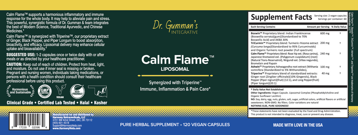Calm Flame (Inflammation & Pain Care)