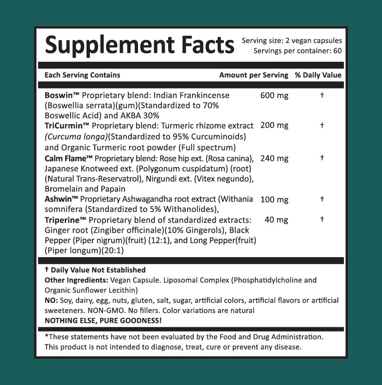 Calm Flame (Inflammation & Pain Care)