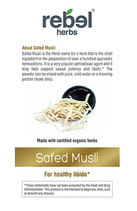 Safed Musli Dual Extracted Powder