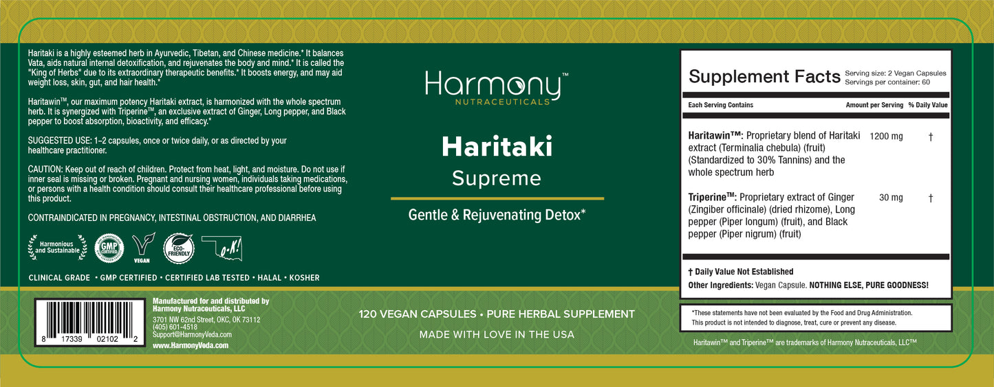 Haritaki Supreme