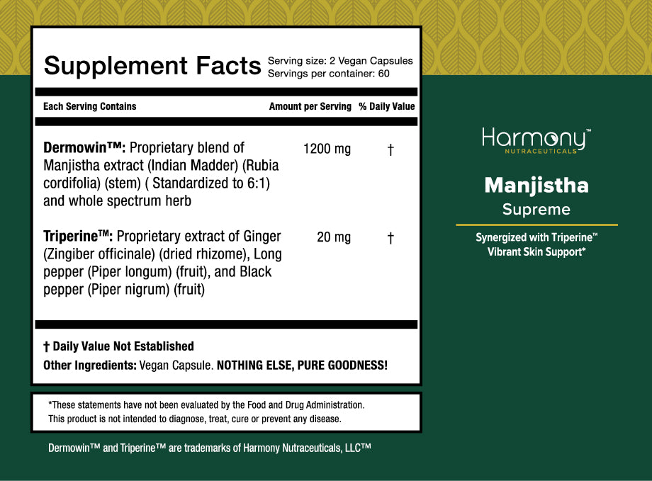 Manjistha Supreme (Skin & Blood Harmony)