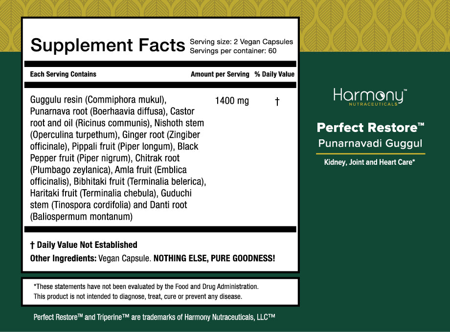 Punarnavadi Guggul( Perfect Restore)