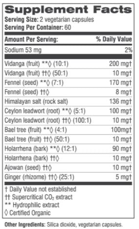 Digestade 60 capsules for healthy digestion