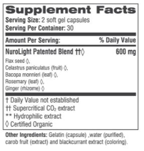 NuroSteady 60 capsules for brain health