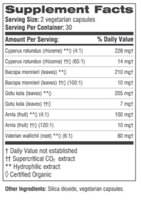 Serenade 60 capsules for relaxation