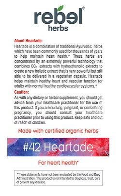 Heartade vegetarian capsules for heart health
