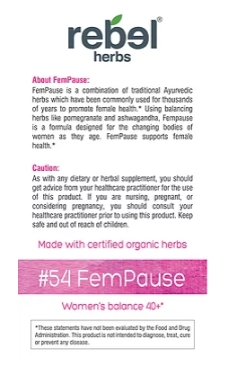 FemPause 60 capsules for women's health