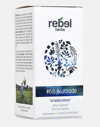 Nuroade 30 capsules for healthy memory