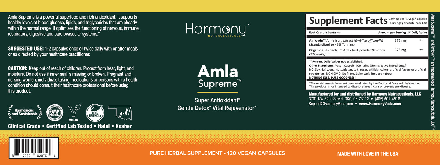 Amla Supreme (Pure Amalaki)