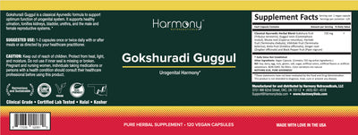 Guggul: Gokshuradi (Urogenital Harmony)