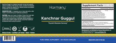 Guggul: Kanchnar (Thyroid-Glandular Harmony)