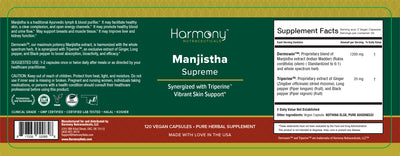 Manjistha Supreme (Skin & Blood Harmony)