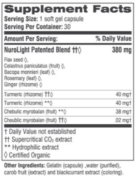Nuroade 30 capsules for healthy memory